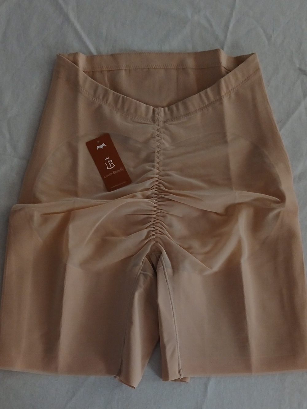 Tan Lover Beauty High Wasted Tummy Control Butt Lifting Tummy Control Shorts - M